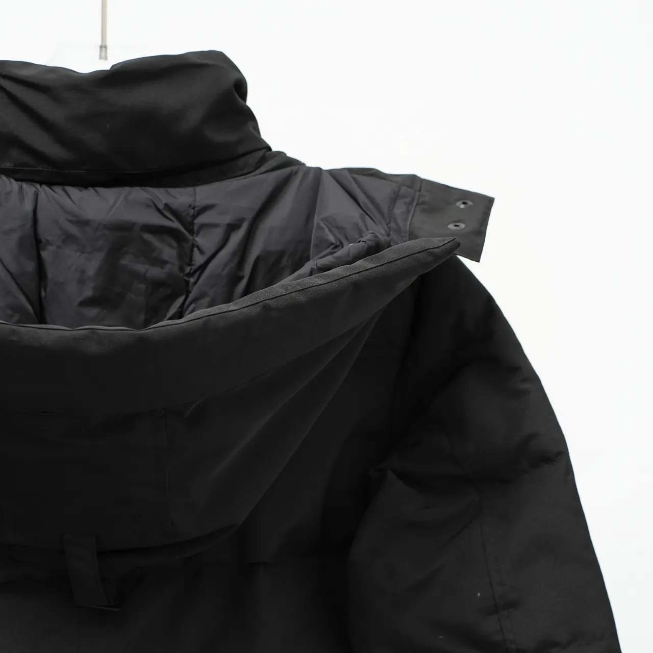 P740 CANADA GOOSE丨Canada Goose 29 New 2048 Hairless Collar Hooded Down Jacket Color: Black Black Label Size: XS-XXL